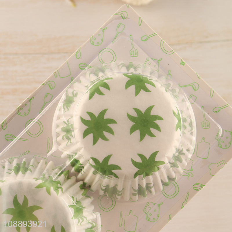 Factory price 50pcs disposable paper baking cup cupcake wrappers