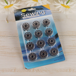 Good quality 12pcs universal metal bobbins for sewing machine