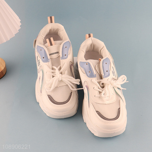 High quality women's chunky sneakers platform walking casual sport sneakers