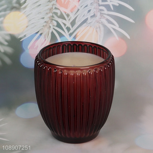 Latest design tabletop decoration scented candle jar candle