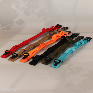 Top selling multicolor elastic adjustable pet dog collar