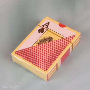 Good selling party games pvc playing cards set wholesale