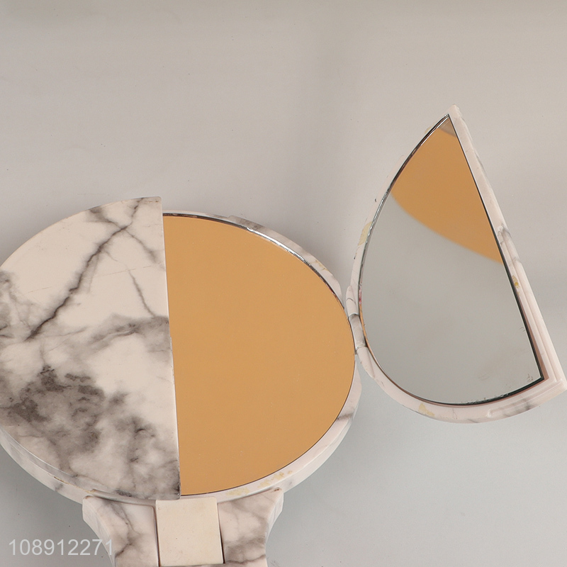 Best quality girls desktop mirror makeup mirror cosmetic mirror