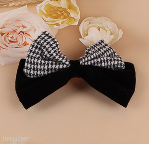 Hot items cute women hair accessories bow hairpin for sale