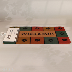 Top sale rectangle home restaurant welcome door mat floor mat