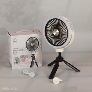 Hot items multifunctional bracket fan outdoor fan with hook