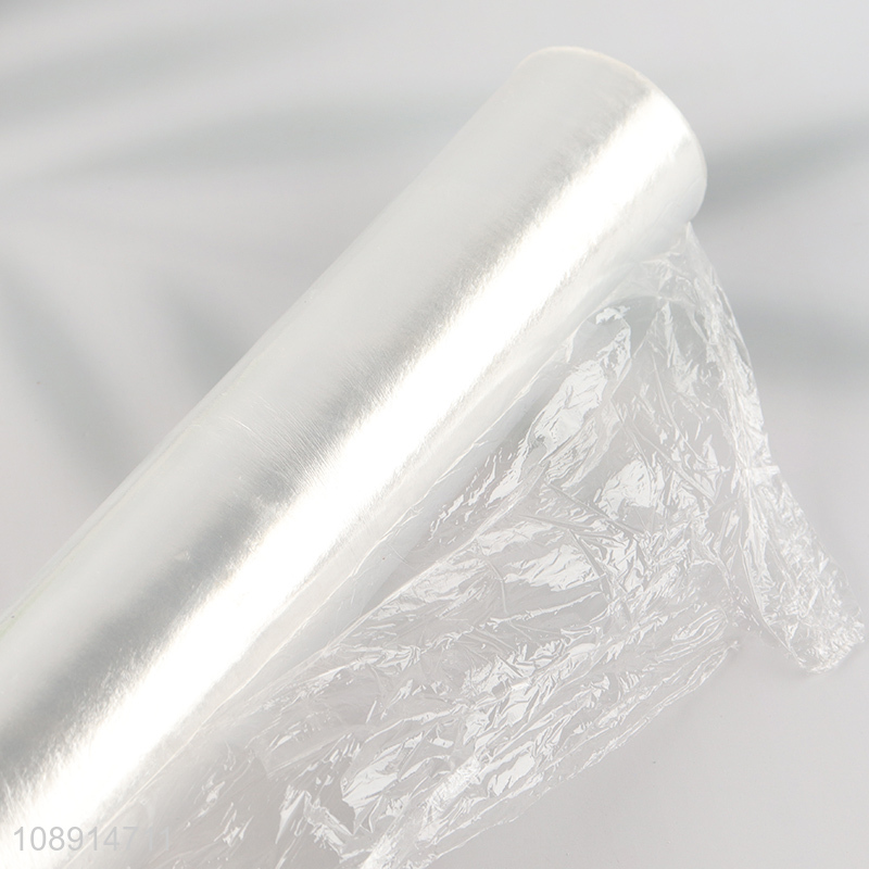 Best price disposable kitchen clear plastic wrap for food packaging