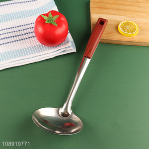 Hot sale long handle kitchen utensils soup ladle wholesale