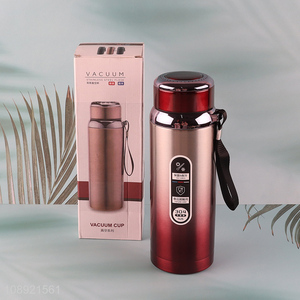 Top quality 800ml stainless steel vacuum cup water bottle for sale