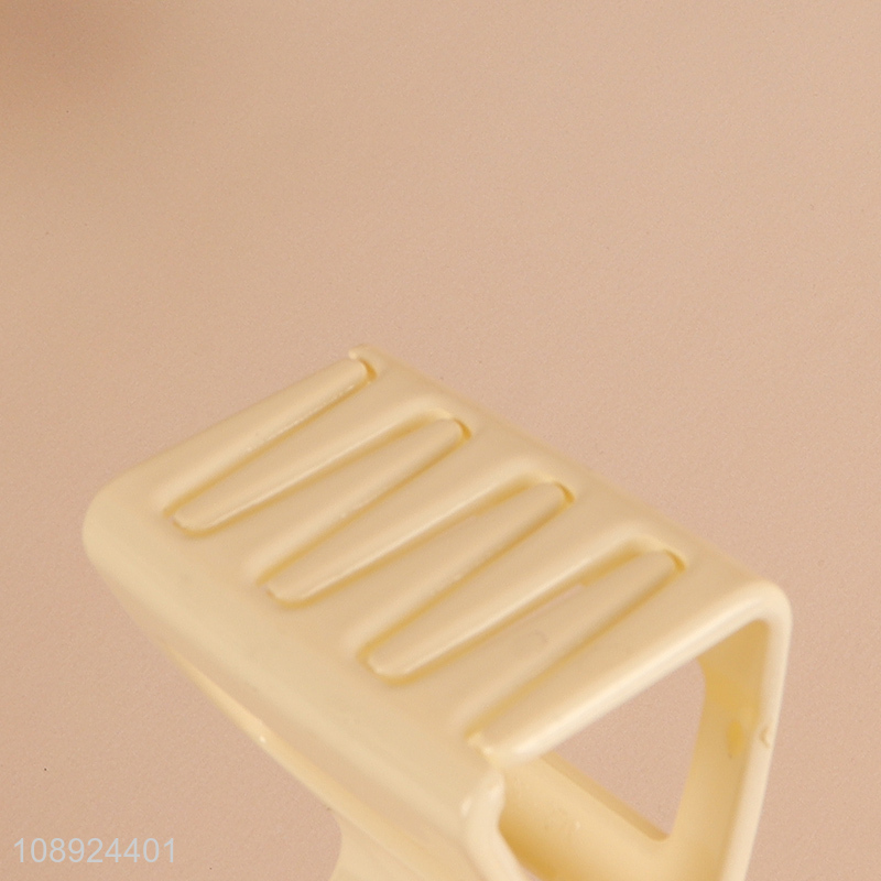 New Product Strong Hold Non-Slip Acrylic Hair Claw Clips for Women