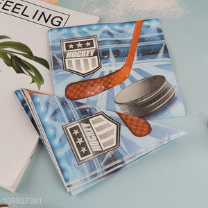 Hot products square printed napkin paper for home restaurant