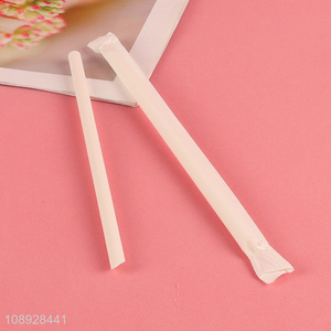 Good Quality Individually Wrapped Biodegradable Paper Straws for Coffee