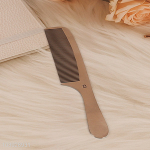 High Quality Stainless Steel Hair Comb Metal Hair Dressing Comb