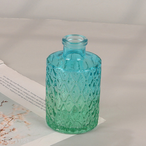 High Quality Gradient Color Glass Vases for Tabletop & Shelf Decor