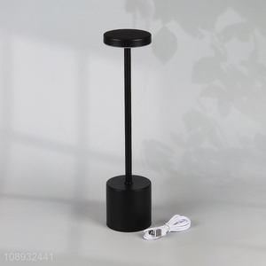 Factory Price Aluminum Rechargeable Led Table Lamp Touch Dimmable Table Light