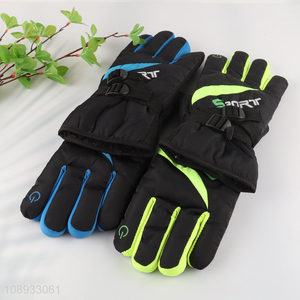 Best sale waterproof winter outdoor ski gloves sports gloves