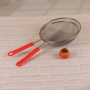 Hot Sale Stainless Steel Mesh Colander Oil Strainer Kitchen Tool