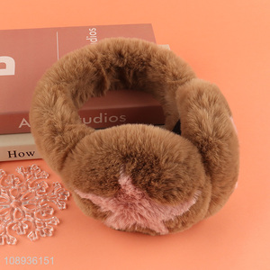 New arrival winter plush women earmuffs ear warmer for sale