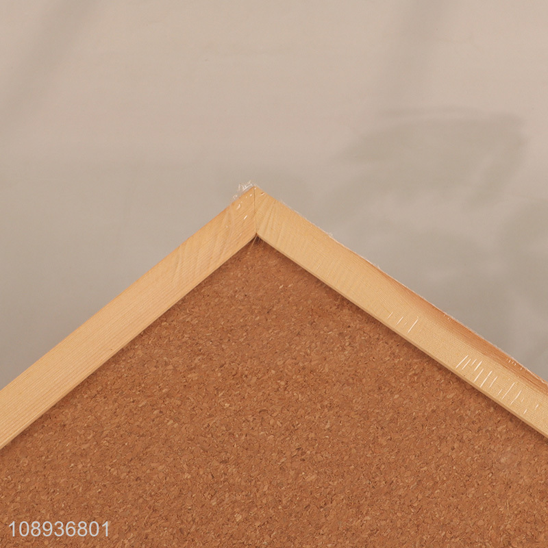 Good Quality Cork Bulletin Board with 5 Pushpins for Office School