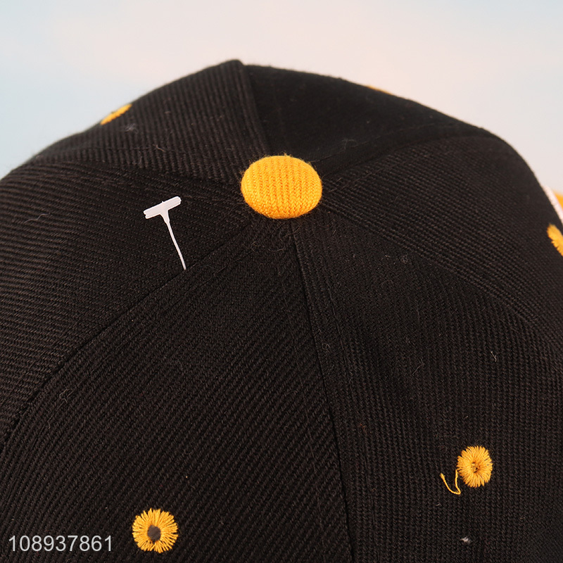 Yiwu market cotton embroidery fashionable sports baseball cap