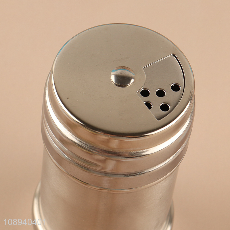 Good selling home kitchen stainless steel condiment bottle wholesale