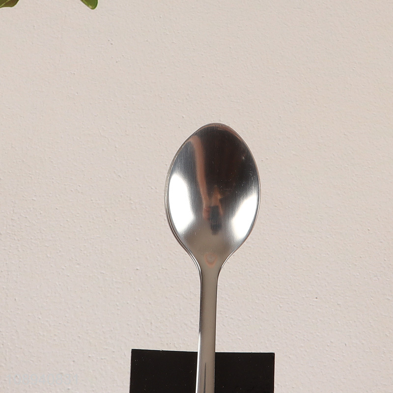 New Product 2PCS Stainless Steel Stirring Spoons with Long Handle