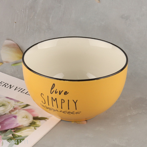 Best sale round home restaurant ceramic bowl for tableware