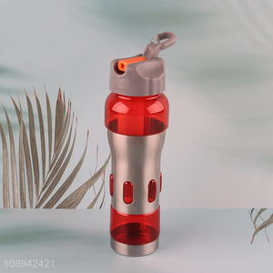 New Product 700ml Plastic Fitness Sports Water Bottle with Tea Strainer