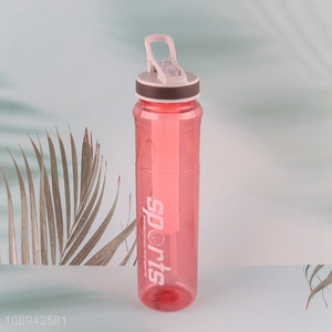 Hot Selling 800ml Portable Unbreakeable Plastic Sports Water Bottle