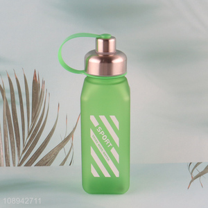 New Product 800ml Wide Mouth Plastic Sports Water Bottle with Handle