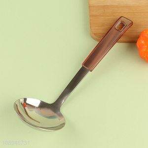 New Product Heat Resistant Stainless Steel Soup Ladle Kitchen Utensils