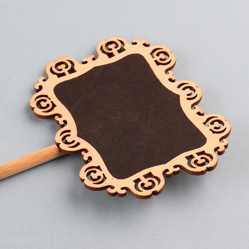 New Arrival Wooden Mini Chalkboard Signs Small Chalkboard Labels