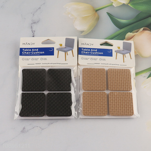 Wholesale 4PCS 4X4CM Square EVA Furniture Pads Anti Scratch Chair Leg Pads