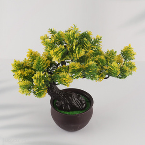 Wholesale Potted Artificial Plants Fake Bonsai Tree for Garden Decor