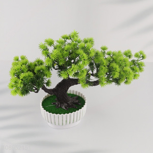 New Product Potted Artificial Plants Fake Bonsai Tree for Indoor Decor