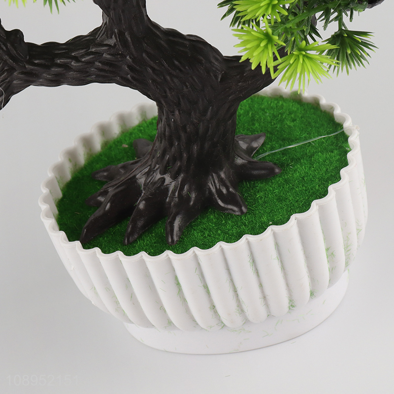 New Product Potted Artificial Plants Fake Bonsai Tree for Indoor Decor