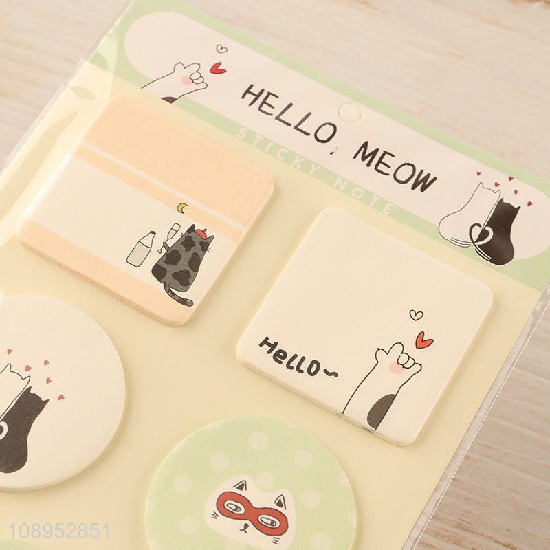 Good Quality Cute Cartoon Sticky Notes for Home Office School Students