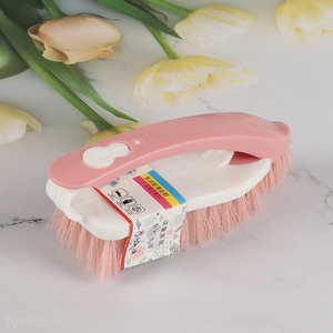 Popular products clothes cleaning brush scrubbing brush with handle