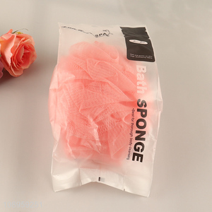 New Arrival Bath Loofah Sponge Body Scrubber Mesh Shower Sponge