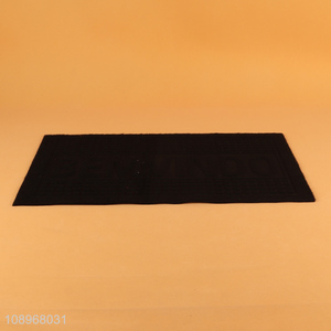 Hot products rectangle anti-slip home door mat floor mat