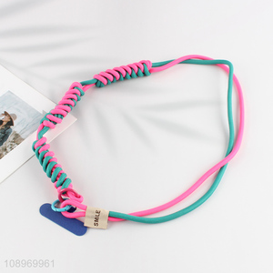 New Product Candy Colored Acrylic Phone Chain Pearl Phone Wrist Strap