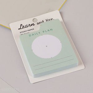 Low price school students writing paper memo pad for sale