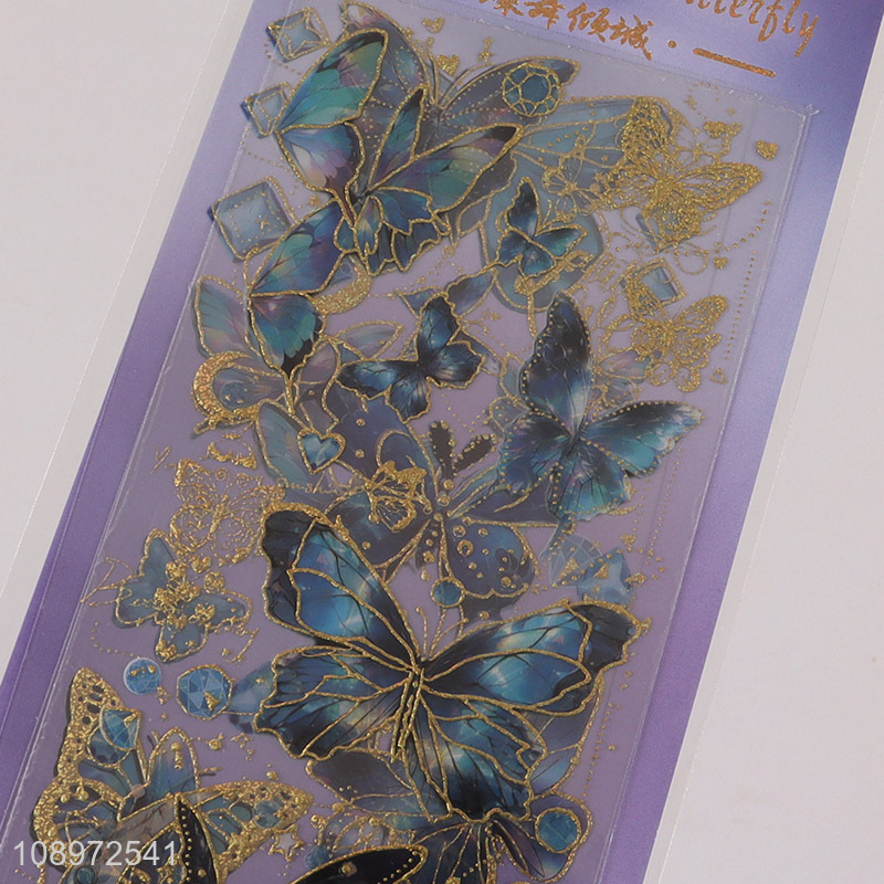 Popular products butterfly shape scrapbook decorative sticker