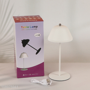 Good Quality LED Table Lamp USB Charging Dimmable Touch Lamp for Bar Restaurant