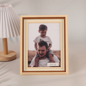 New Arrival 6X8 Inch MDF Wooden Photo Frame for Tabletop Display