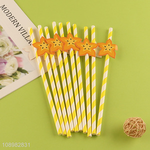 New arrival disposable party supplies drinking straw for sale