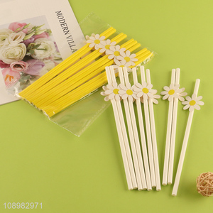 Factory direct sale disposable paper drinking straw for coffee juice