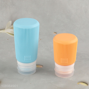 Good sale silicone empty bottle travel toiletries bottle