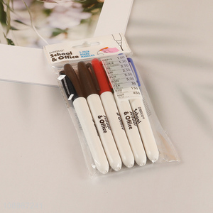 Good Quality 5 Colors Whiteboard Markers Set School and Office Supplies