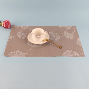 Good selling rectangle anti-slip textilene table dining place mat wholesale